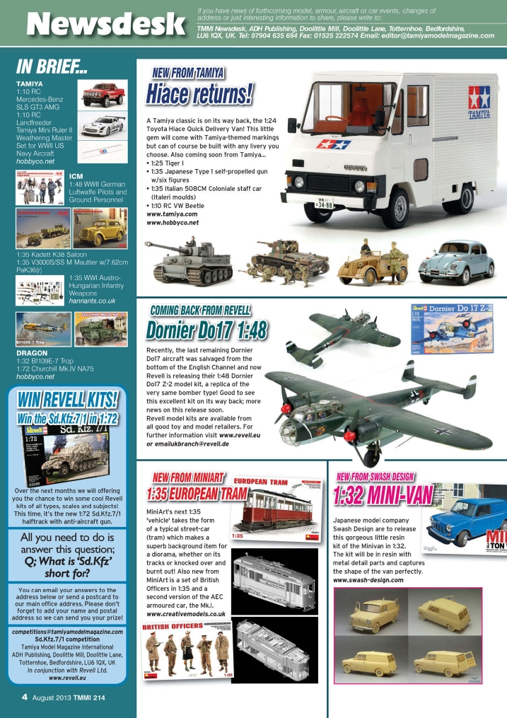 Tamiya Model Magazine 214 (2013-08)